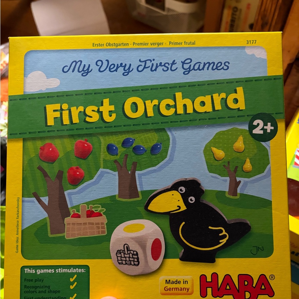 HABA First Orchard Game for Toddlers